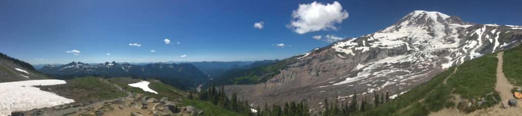 Mt Rainier panorama